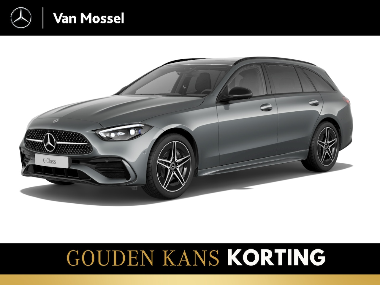 Mercedes-Benz C-klasse Estate - 180 Star Edition AMG Line / Stoelverwarmingb / Achteruitrijcamera / Memory-Stoelen / Panar - AutoWereld.nl