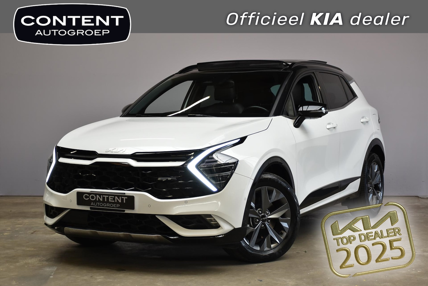 Kia Sportage - 1.6 T-GDi Hybrid GT-PlusLine | Panoramadak | 360 Camera | Stoelverwarming - AutoWereld.nl