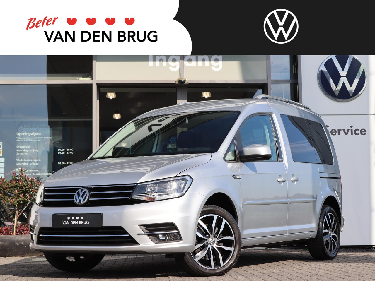 Volkswagen Caddy - 1.4 TSI 125 pk Generation Four BlueMotion | Trekhaak | Airco | Cruise Control | PDC Achter - AutoWereld.nl