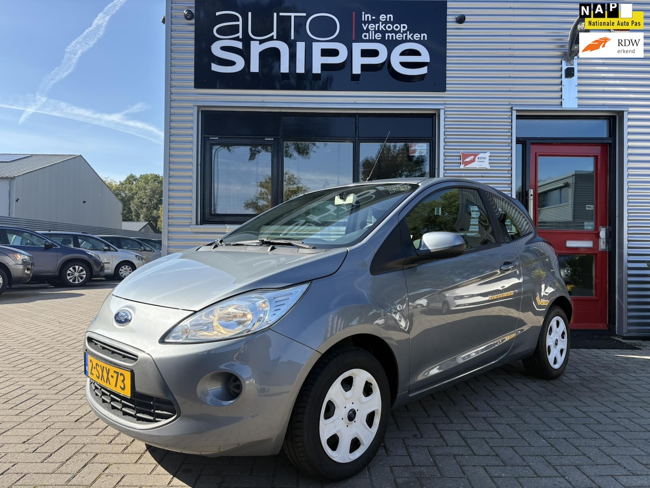 Ford Ka - 1.2 Style start/stop -AIRCO-RADIO/CD/AUX-ELEK. RAMEN VOOR-125.255 KM'S! - AutoWereld.nl