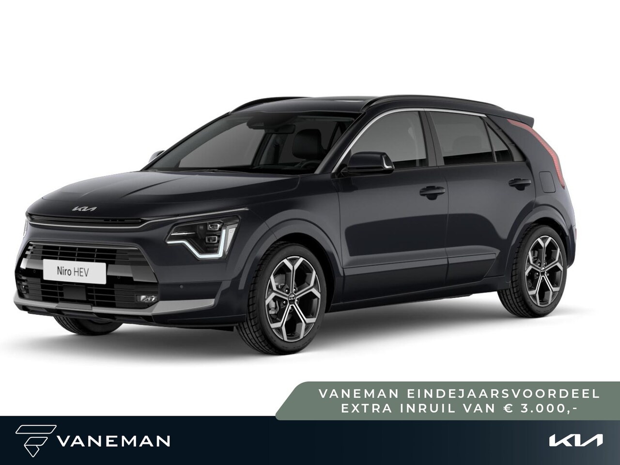Kia Niro - 1.6 GDi Hybrid DynamicLine | Apple Carplay/Android Auto | Navigatiesysteem full map - AutoWereld.nl
