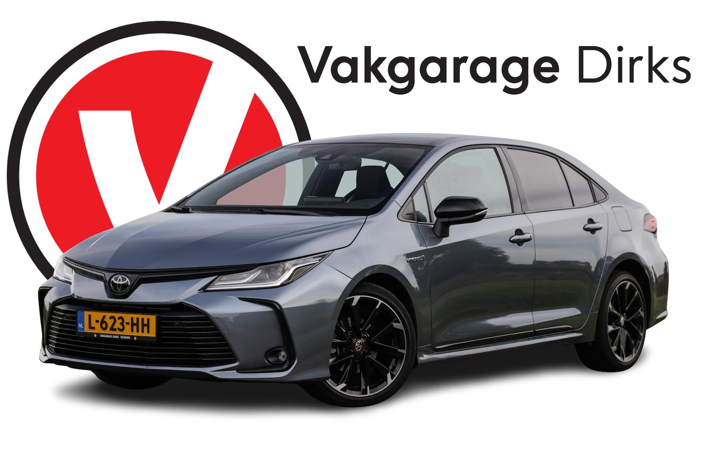 Toyota Corolla - 1.8 Hybrid GR-Sport ✅ LED ✅ Keyless ✅ Camera - AutoWereld.nl