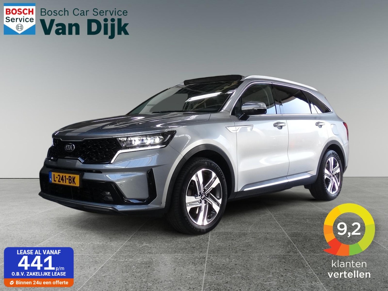Kia Sorento - 1.6 T-GDI Hybrid Dynamic plus 7p /Pano/ Trekhaak - AutoWereld.nl