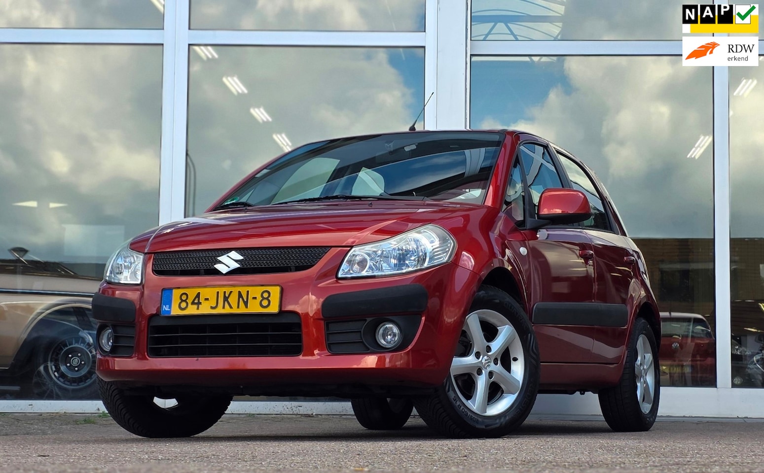 Suzuki SX4 - 1.6i 16V Exclusive Trekhaak Navigatie Mooi! Nieuwe APK - AutoWereld.nl