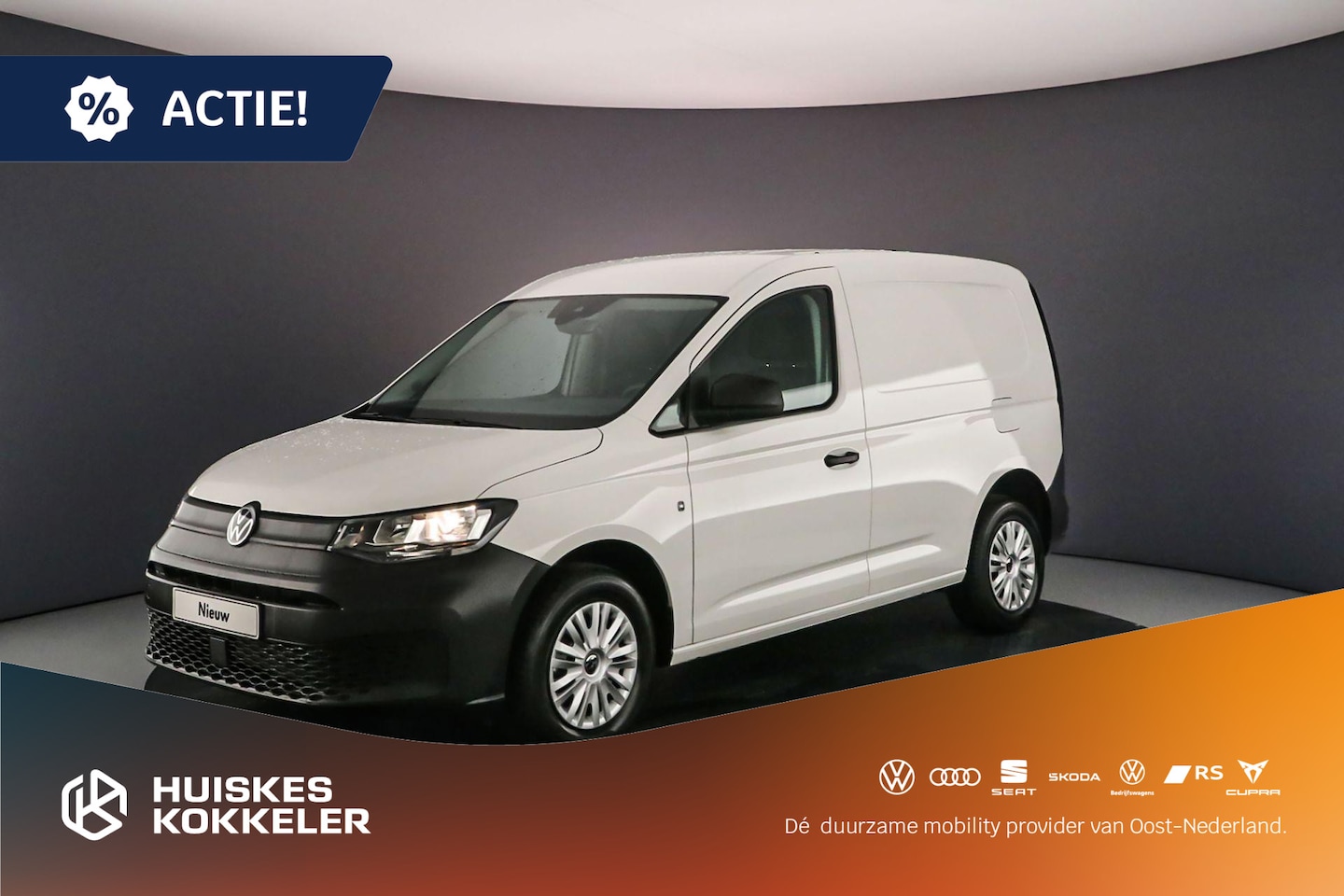 Volkswagen Caddy Cargo - 2.0 TDI 75pk Comfort | Cruise Control | Trekhaak | Navi via Apple Carplay-Android Auto | - AutoWereld.nl