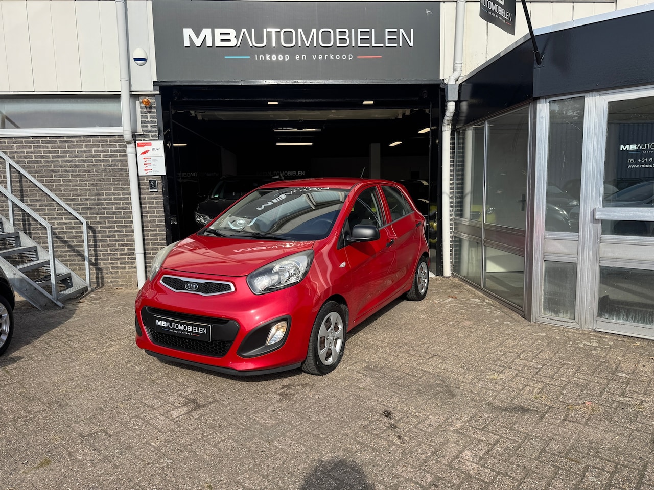 Kia Picanto - 1.0 CVVT Airco/ 5 Deurs/ APK/Airco/NAP//2e Eigenaar!! - AutoWereld.nl