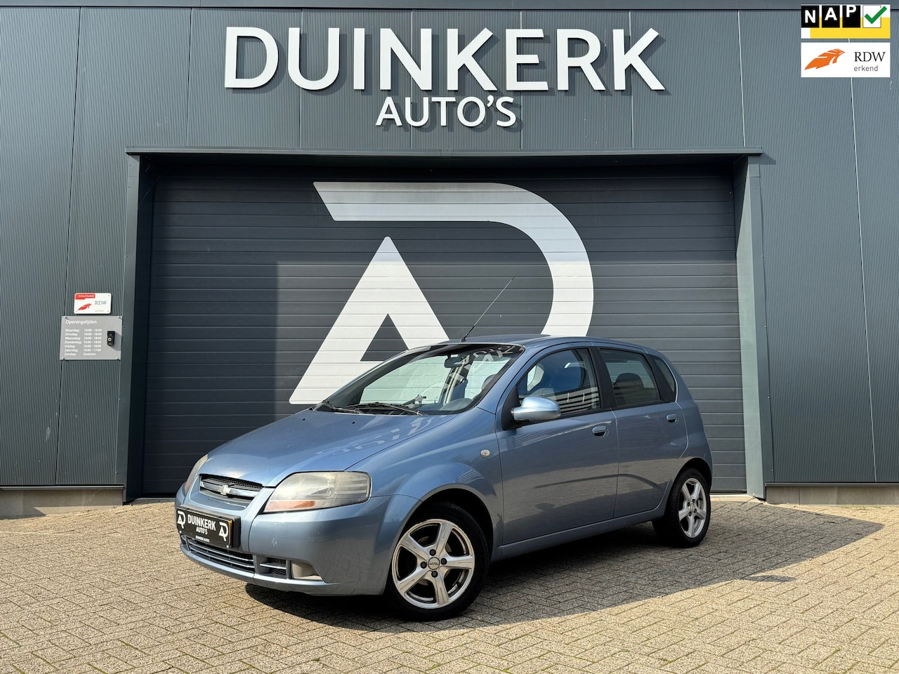 Chevrolet Kalos - 1.4-16V Class | Automaat | Airco | Nieuwe APK | NAP - AutoWereld.nl