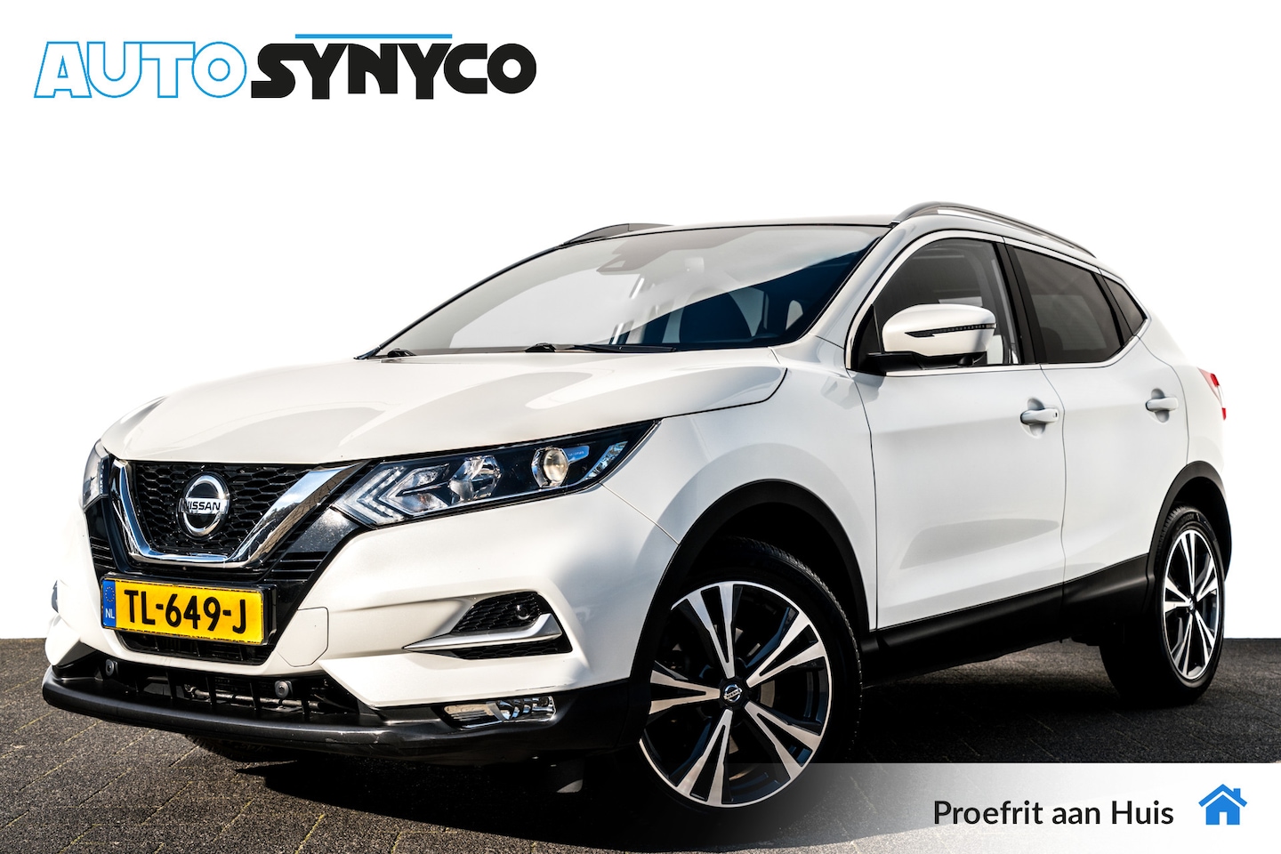 Nissan Qashqai - 1.2 N-Connecta Automaat I 1e Eig. I Dealer Onderh. I Trekhaak | Panoramadak - AutoWereld.nl