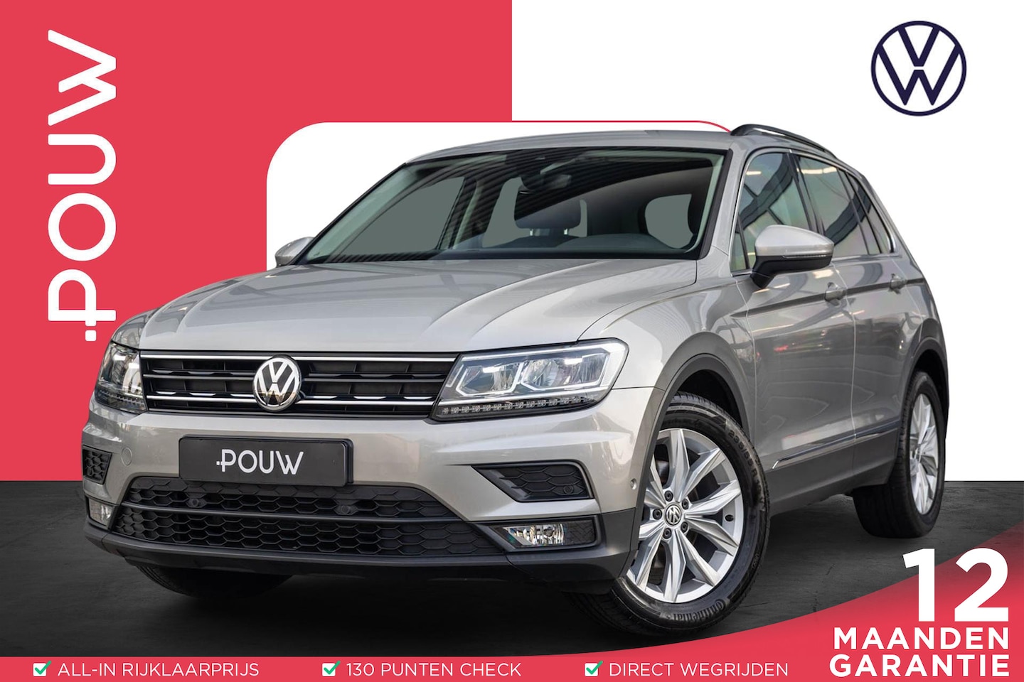 Volkswagen Tiguan - 1.4 TSI 125pk Comfortline | Achteruitrijcamera | Navigatie | Trekhaak - AutoWereld.nl