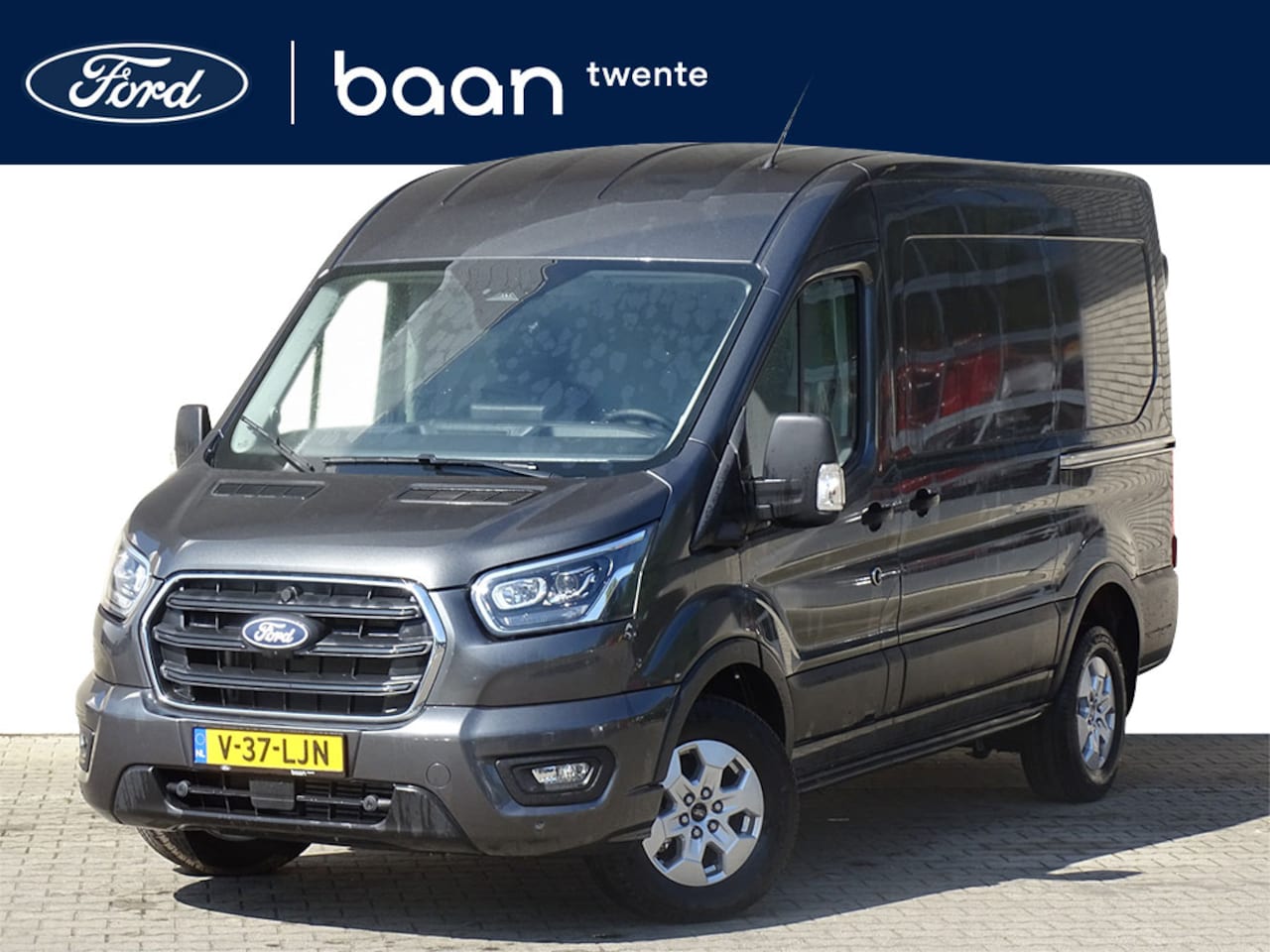 Ford Transit - L2H2 350 2.0 TDCI 165pk Limited | Trekhaak | Dubbele schuifdeur | Bijrijdersstoel | Stoel - AutoWereld.nl