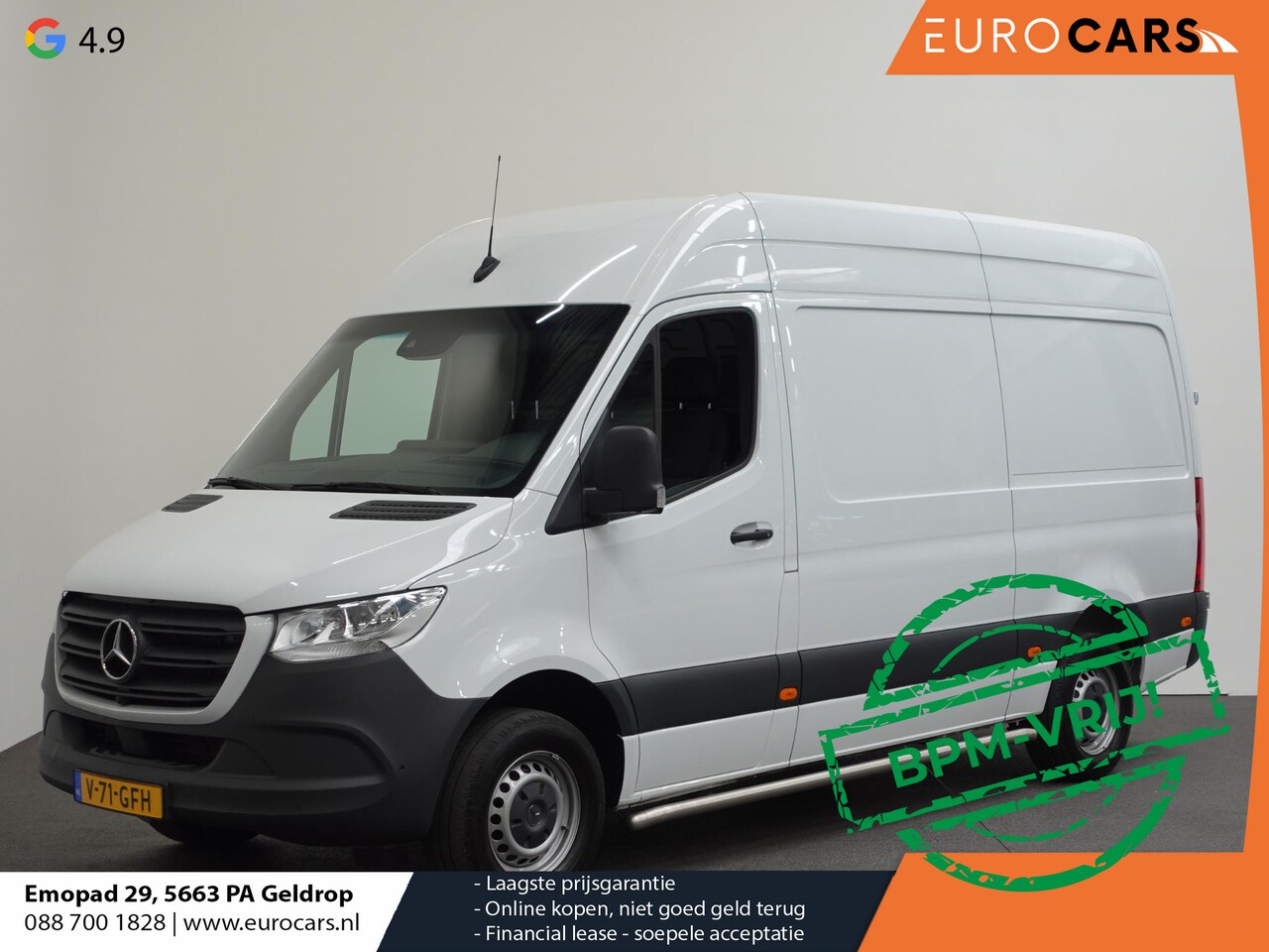 Mercedes-Benz Sprinter - 315 Automaat L2H2 RWD Automaat Airco Cruise Control Side-bars Navigatiesysteem Trekhaak - AutoWereld.nl