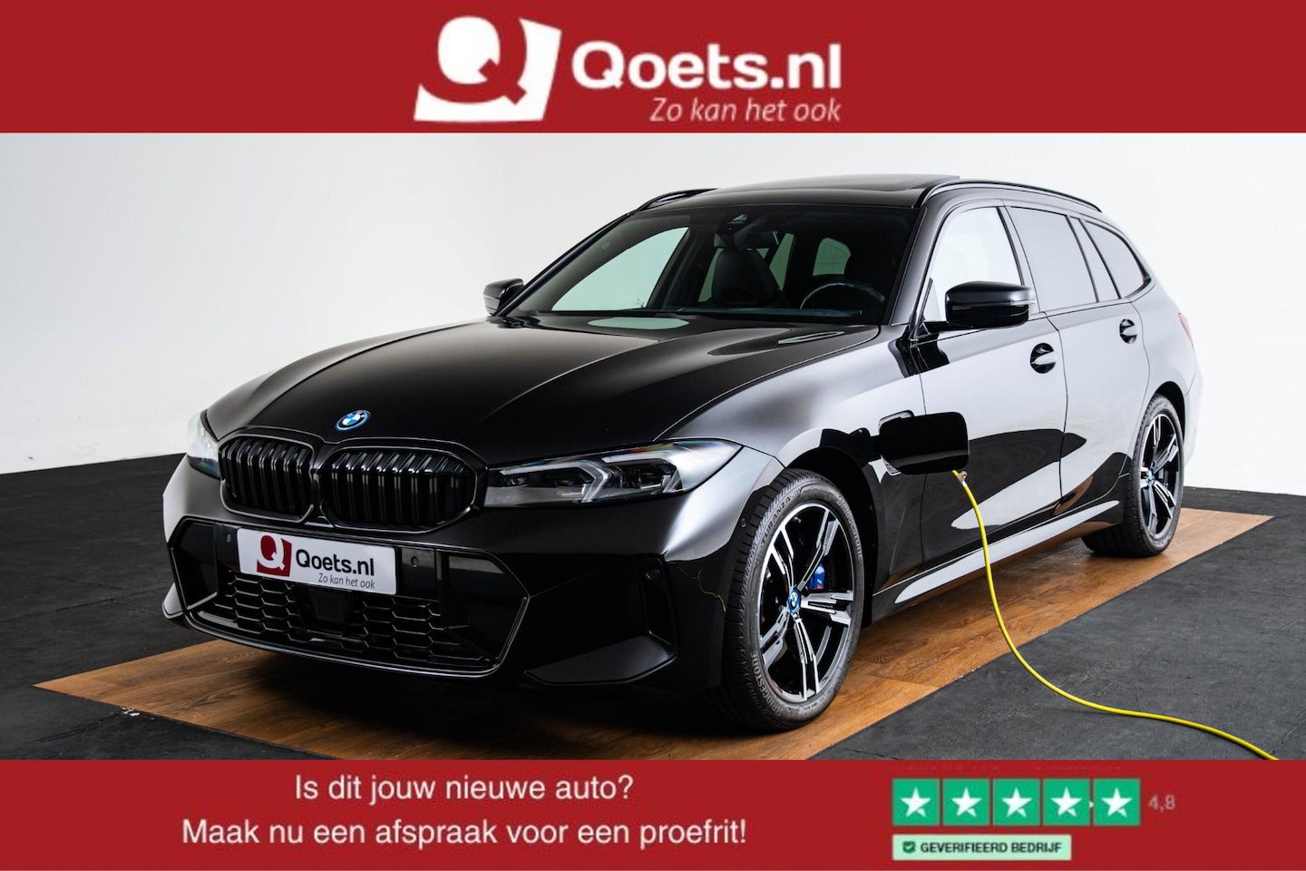 BMW 3-serie Touring - 330e M Sport - Panoramadak - Parking/Driving Assistant - Active Cruise Control - Geluiddem - AutoWereld.nl