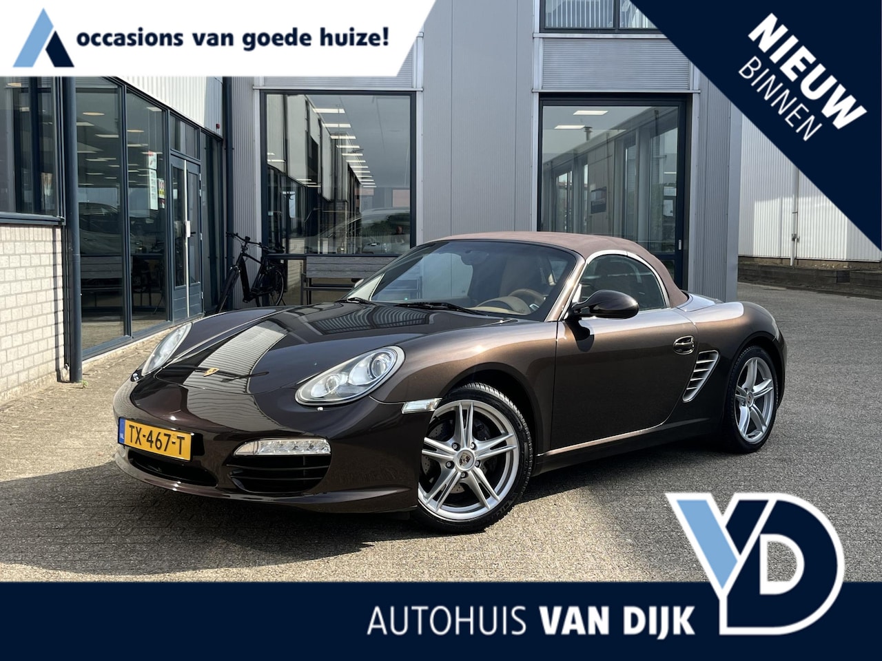 Porsche Boxster - 2.9 PDK | Leder/Clima/Cruise/18"/Windscherm/Bluetooth - AutoWereld.nl