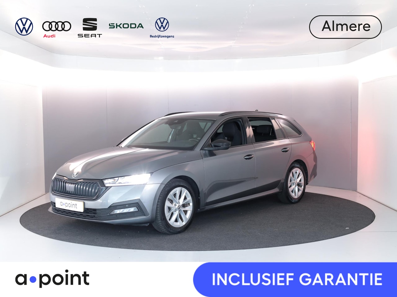 Skoda Octavia Combi - 1.0 e-TSI Sport Business 110 pk Automaat (DSG) | Verlengde garantie | Navigatie | Parkeers - AutoWereld.nl