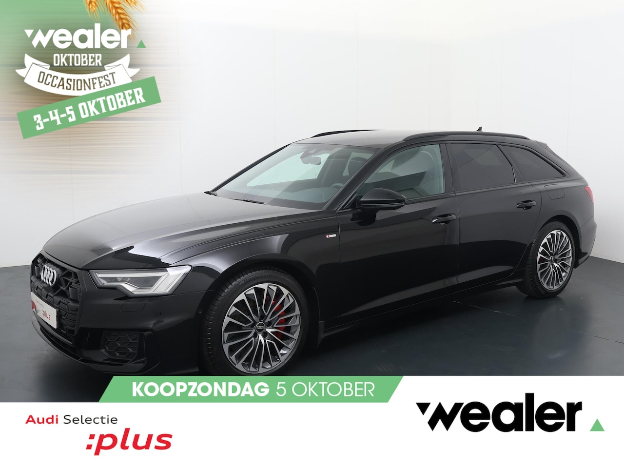 Audi A6 Avant - 55 TFSI e quattro S edition | 367 PK | Elektrische kofferklep | Adaptive cruise control | - AutoWereld.nl