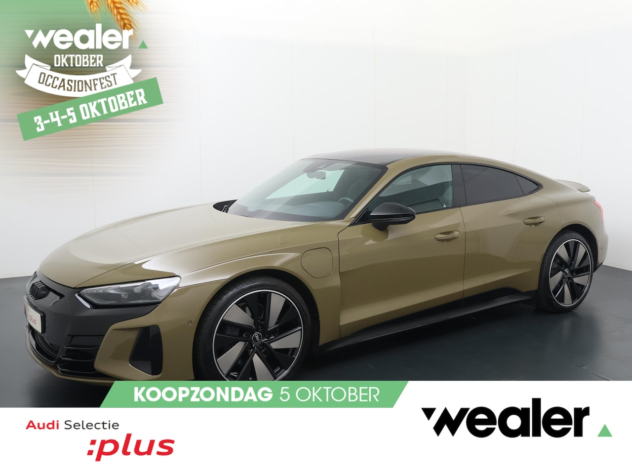 Audi e-tron GT - GT 93 kWh | 476 PK | Automaat | Multifunctioneel stuurwiel | Cruisecontrol | Stoelverwarmi - AutoWereld.nl
