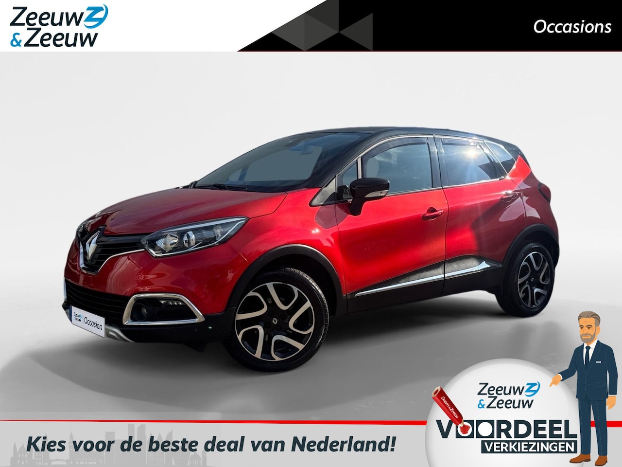 Renault Captur - 1.2 TCe Dynamique Automaat | Navi | Clima | Camera | Leder | Stoelverwarming | Cruise Cont - AutoWereld.nl