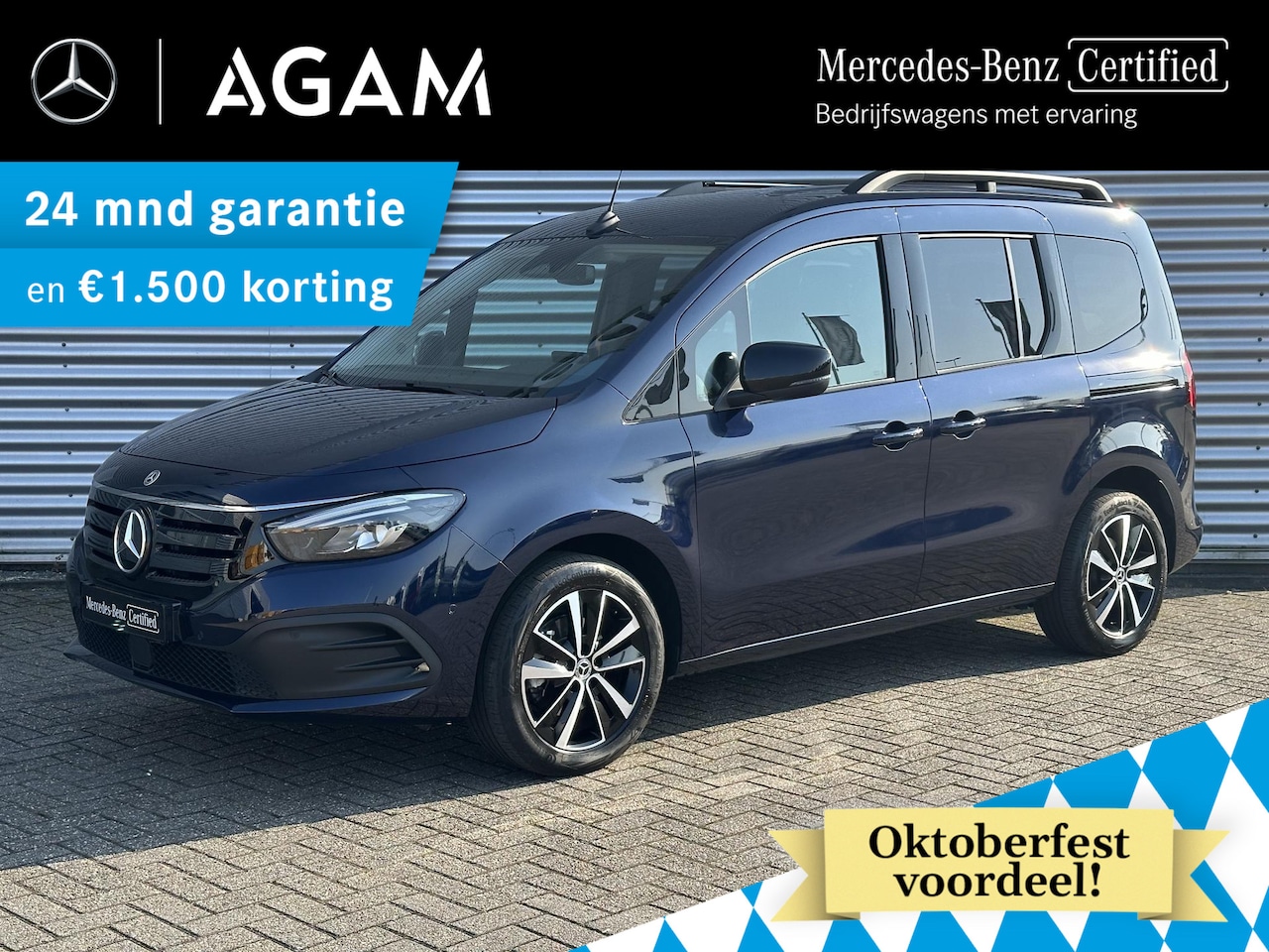 Mercedes-Benz EQT Tourer - 200 L1 Advanced Plus 289km wltp Nieuwprijs € 54776,- incl btw - AutoWereld.nl