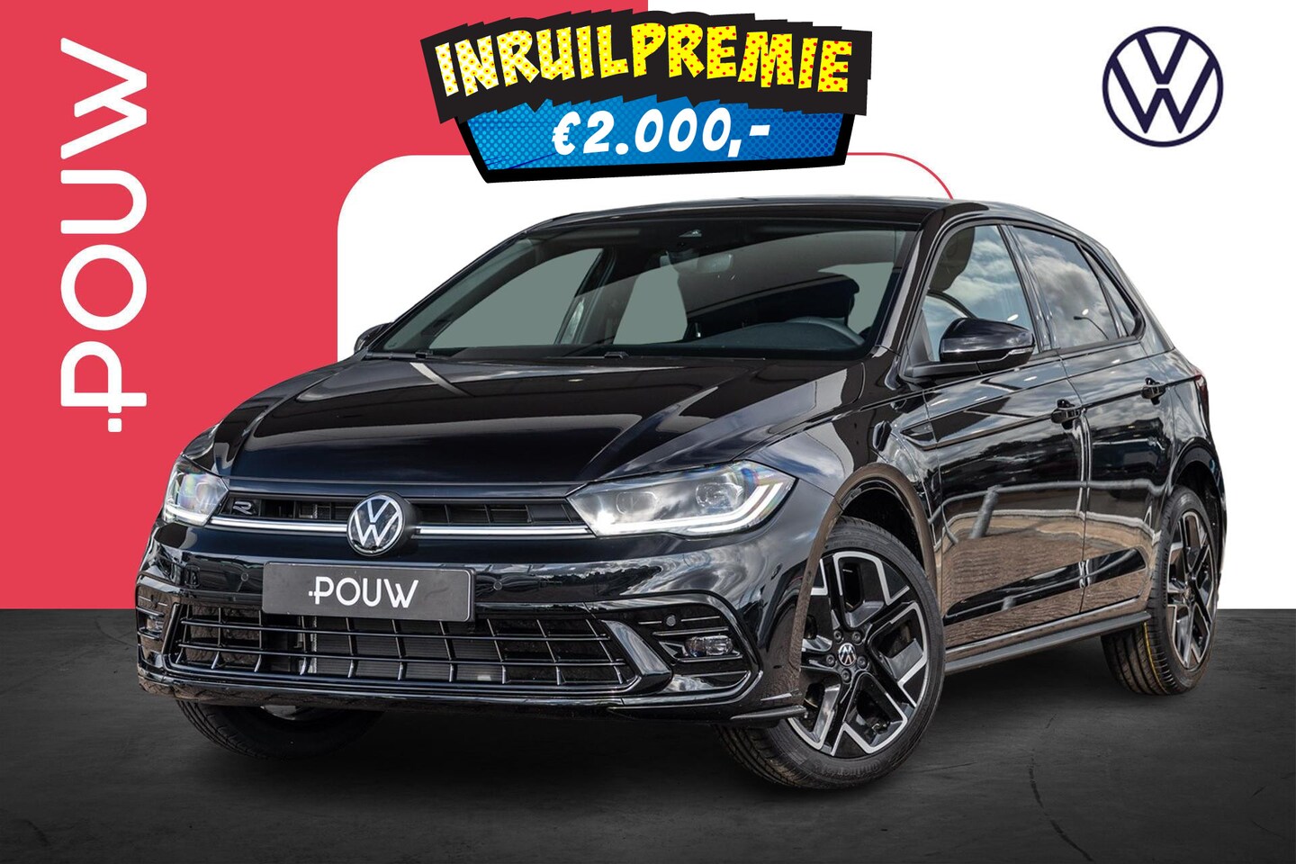 Volkswagen Polo - 1.0 TSI 95pk R-Line Edition | Achteruitrijcamera | 17" Velgen - AutoWereld.nl