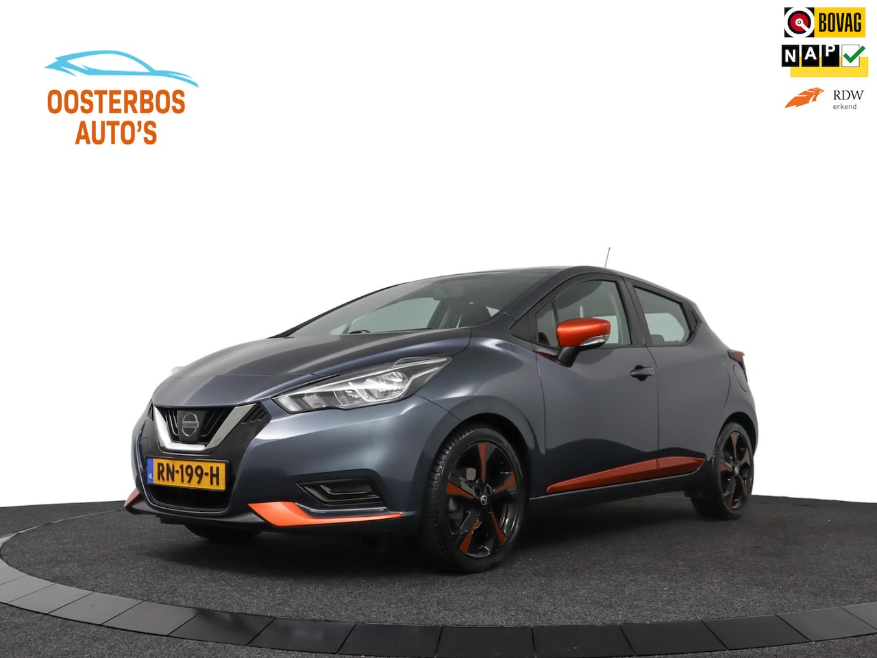 Nissan Micra - 1.0L Acenta - 17inch-Navi-Camera-Airco-PDC - AutoWereld.nl