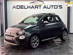 Fiat 500 - 1.0 Hybrid Sport Matt groen / Panoramadak / Navigatie / Carplay / Climate control / Cruise