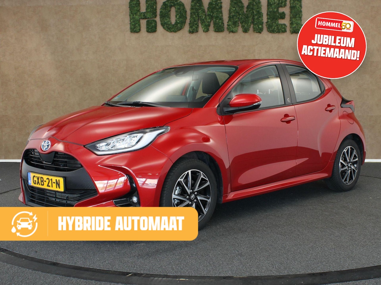Toyota Yaris - 1.5 Hybrid Dynamic Team D - NAVIGATIE- CAMERA - CLIMATE CONTROL - 16 INCH LICHT METALEN VE - AutoWereld.nl
