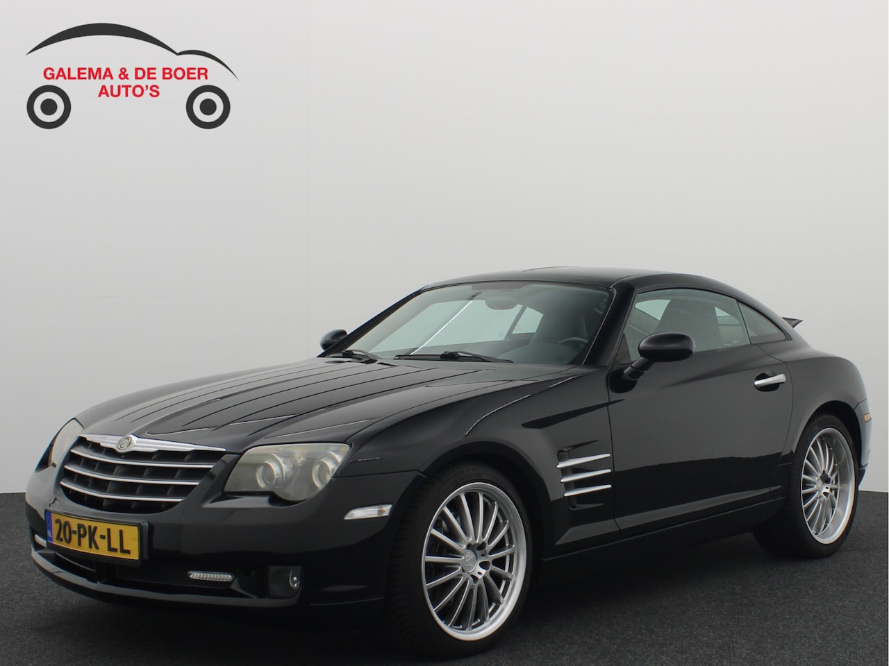 Chrysler Crossfire - 3.2 V6 AUTOMAAT / LEDER / STOELVERW / CLIMA / ELEK RAMEN / GOED ONDERHOUDEN / NL-AUTO - AutoWereld.nl