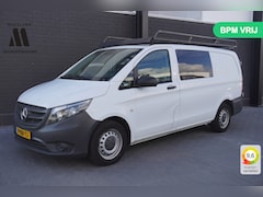 Mercedes-Benz Vito - 111 CDI Lang Dubbele Cabine EURO 6 - Airco - Navi - Cruise - PDC - €17.950, - Excl