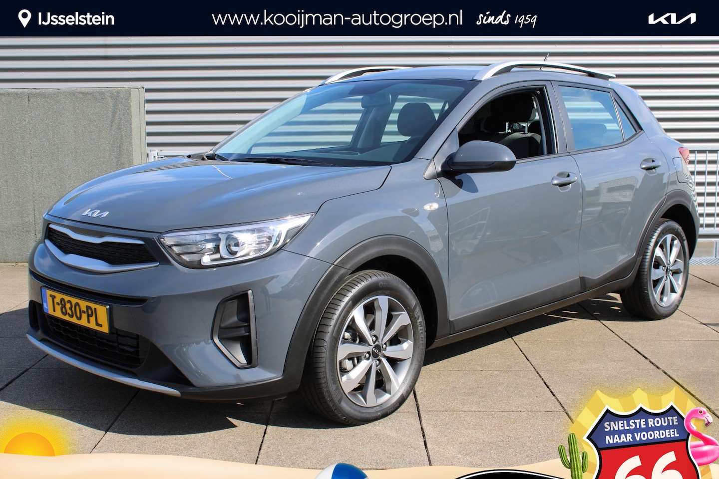 Kia Stonic - 1.0 T-GDi DynamicLine Airco / Carplay - Android auto / Dakrails - AutoWereld.nl