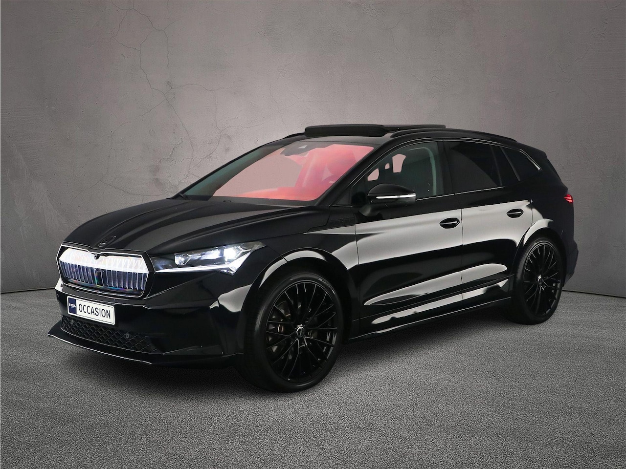 Skoda Enyaq iV - 80 204pk Automaat Warmtepomp, Panoramadak, LED matrix koplampen, Adaptive cruise control, - AutoWereld.nl