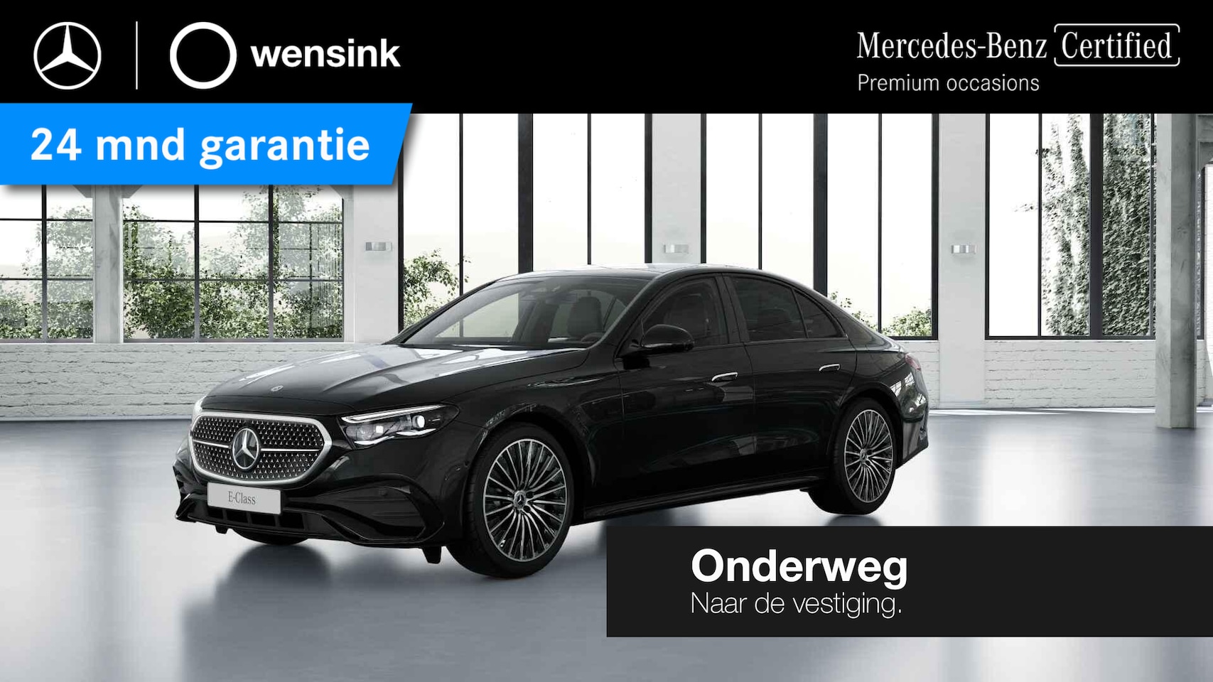 Mercedes-Benz E-klasse - 300 e AMG Line | Panoramadak | Premium pakket | Burmester | Winter pakket | Night pakket | - AutoWereld.nl
