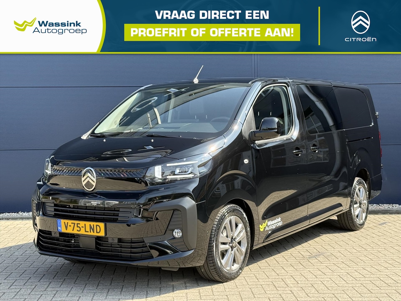 Citroën Jumpy - Dubbel Cabine 2.0 BlueHDi 180pk | Led | Leder | Stoelverwarming | Navigatie | Trekhaak | 1 - AutoWereld.nl