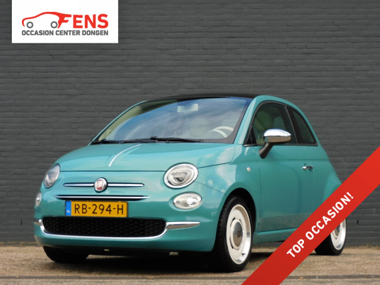 Fiat 500 - 0.9 TwinAir Turbo Anniversario 1e EIGENAAR! CARPLAY/ANDROID! PANODAK! CRUISE! 4 SEIZOEN BA - AutoWereld.nl