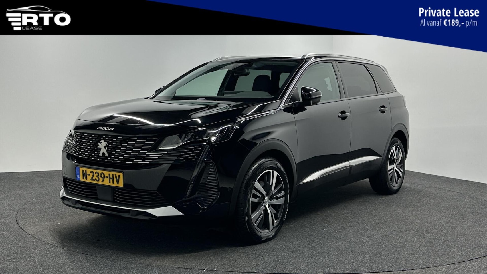 Peugeot 5008 - 1.2 PureTech Blue Lease Allure TREKHAAK CAMERA LM ECC CRUISE LED CARPLAY. - AutoWereld.nl