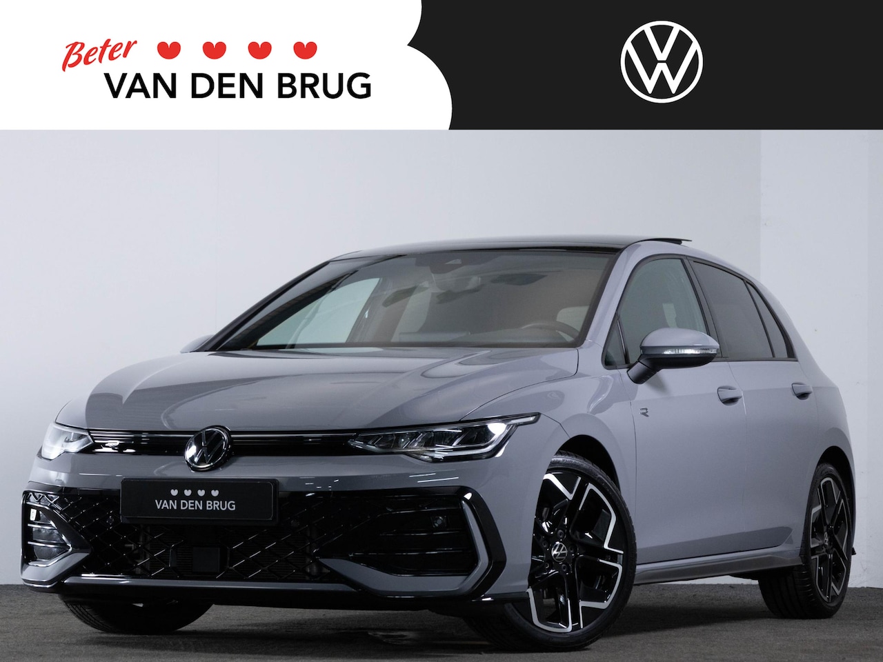 Volkswagen Golf - R-Line 1.5 eTSI 150 pk Automaat | LED | Panoramadak | Achteruitrijcamera | Navigatie Via S - AutoWereld.nl
