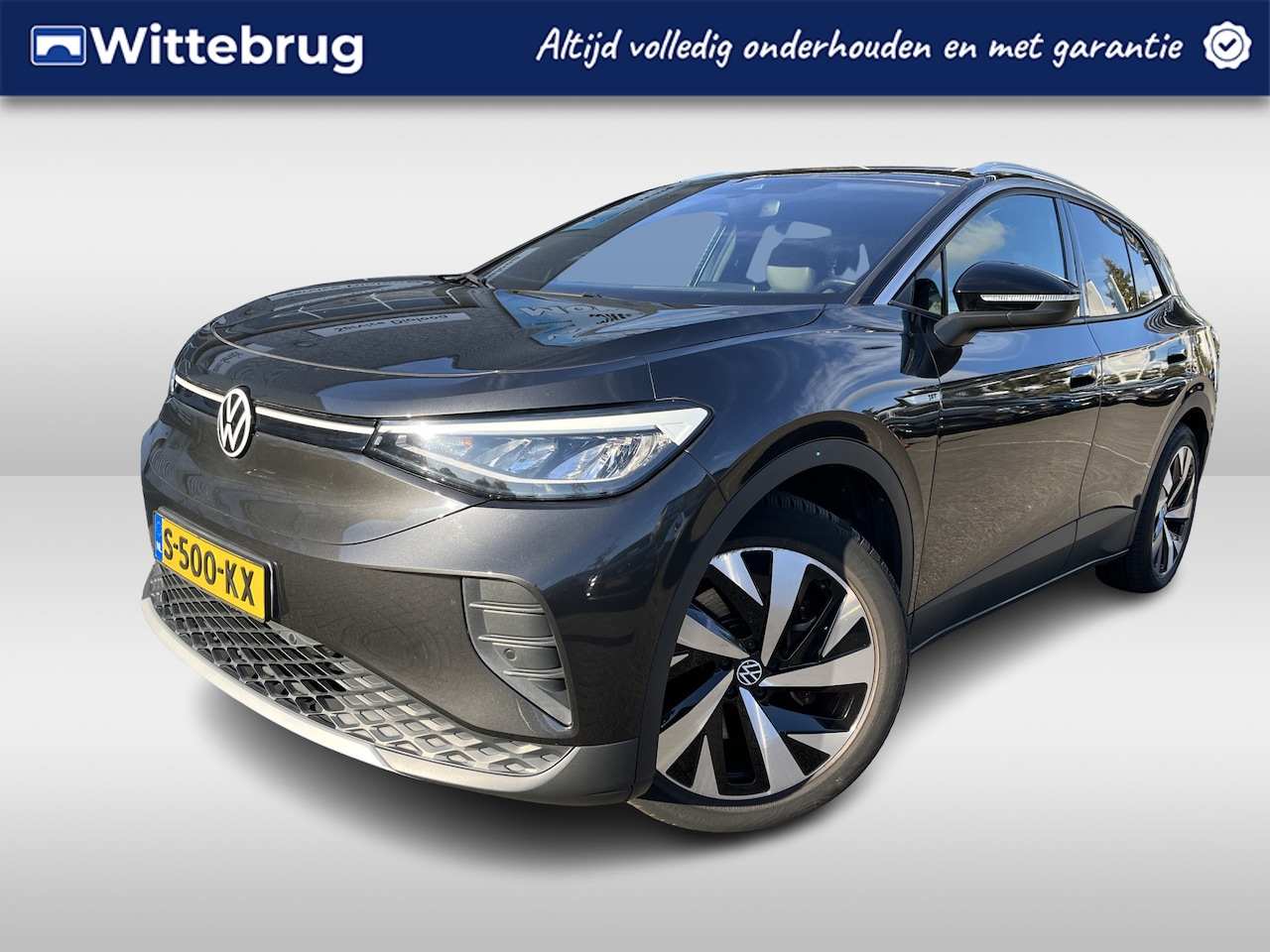 Volkswagen ID.4 - First 77 kWh 204pk Navigatie / 20"LM Velgen / Camera / Parkeersensoren / Trekhaak / Leder- - AutoWereld.nl