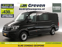 Volkswagen Crafter - 35 2.0 TDI L3H2 | 140PK | DC | 7-Zits | 3000kg Trekhaak | Airco | Cruise | Camera | Carpla