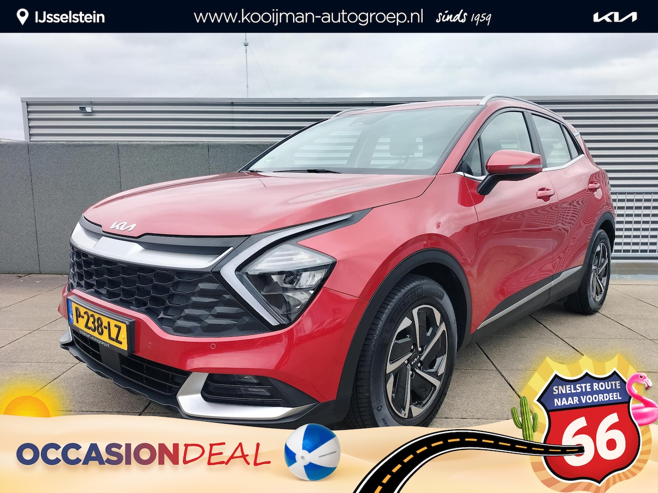 Kia Sportage - 1.6 T-GDi MHEV DynamicLine Navigatie / Camera / Trekhaak - AutoWereld.nl