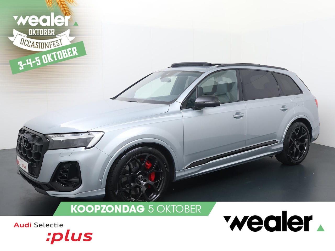 Audi Q7 - 60 TFSI e quattro Pro Line S Competition | 490 PK | SoH 97% | Panoramadak | Trekhaak | Nac - AutoWereld.nl