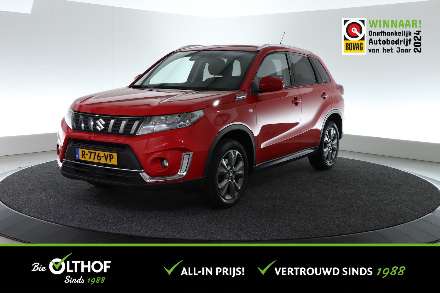 Suzuki Vitara - 1.4 Boosterjet Select Smart Hybrid | STOELVERW. | CAMERA | ADAP. CRUISE | - AutoWereld.nl