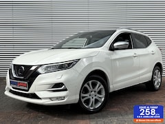 Nissan Qashqai - 1.3 DIG-T Carplay 360 Camera Pano Leer Pdc 19 Vol Opties Eerste Eigenaar Perfecte Staat