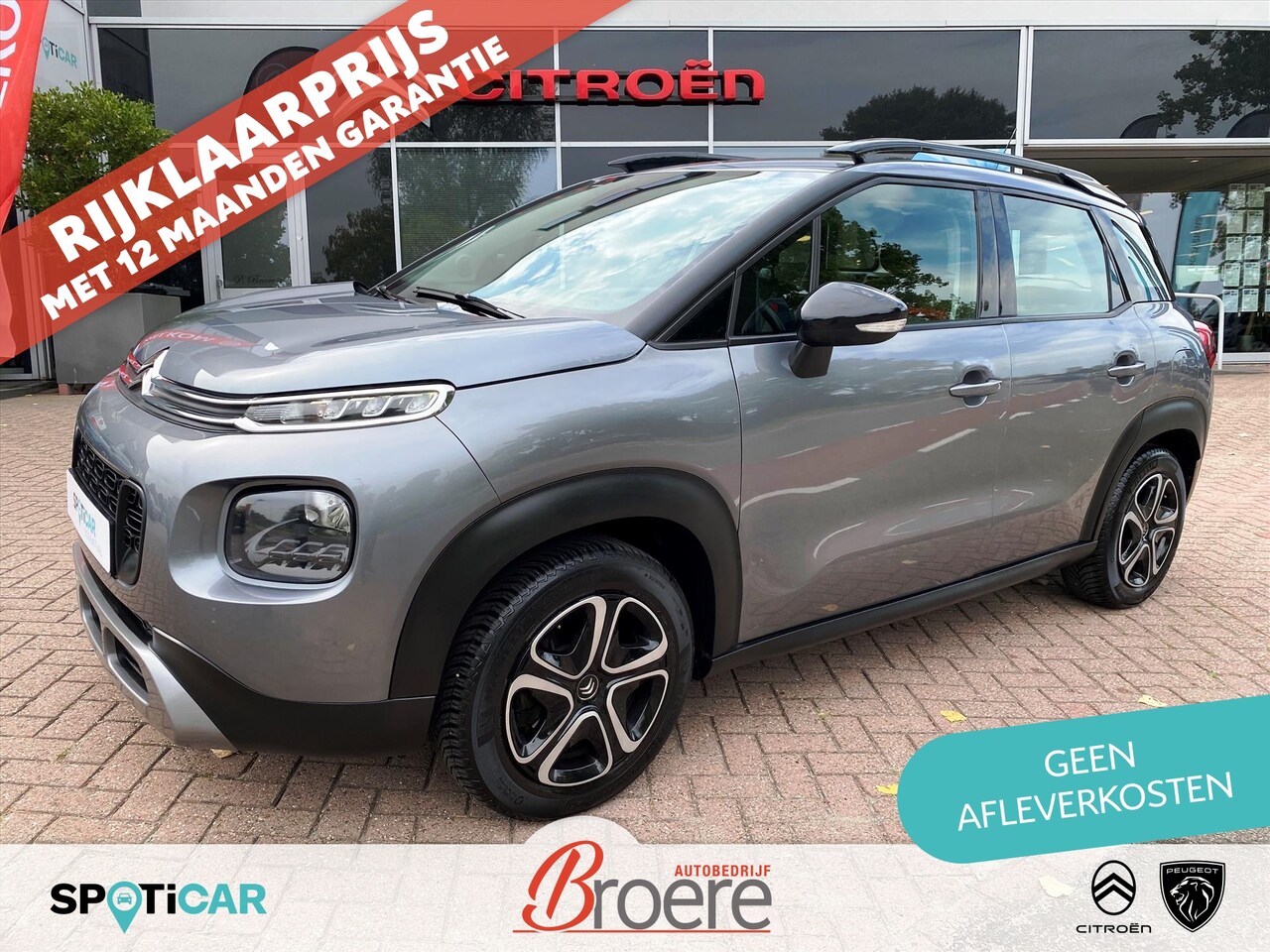 Citroën C3 Aircross - 1.2 Turbo 110pk Feel | nieuwe distributie, trekhaak, parkeersensoren, bluetooth, armsteun, - AutoWereld.nl