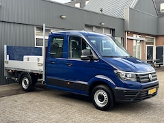 Volkswagen Crafter - 35 2.0 TDI DC Laadklep 750kg Openlaadbak Pick-up Airco Cruise controle 6-Persoons Telefoon