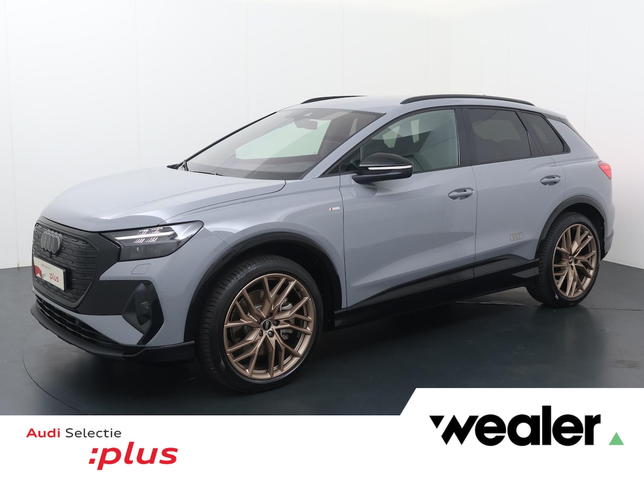 Audi Q4 e-tron - 45 quattro S Edition 82 kWh | 286 PK | SoH 100% | Trekhaak | Matrix LED koplampen | Warmte - AutoWereld.nl