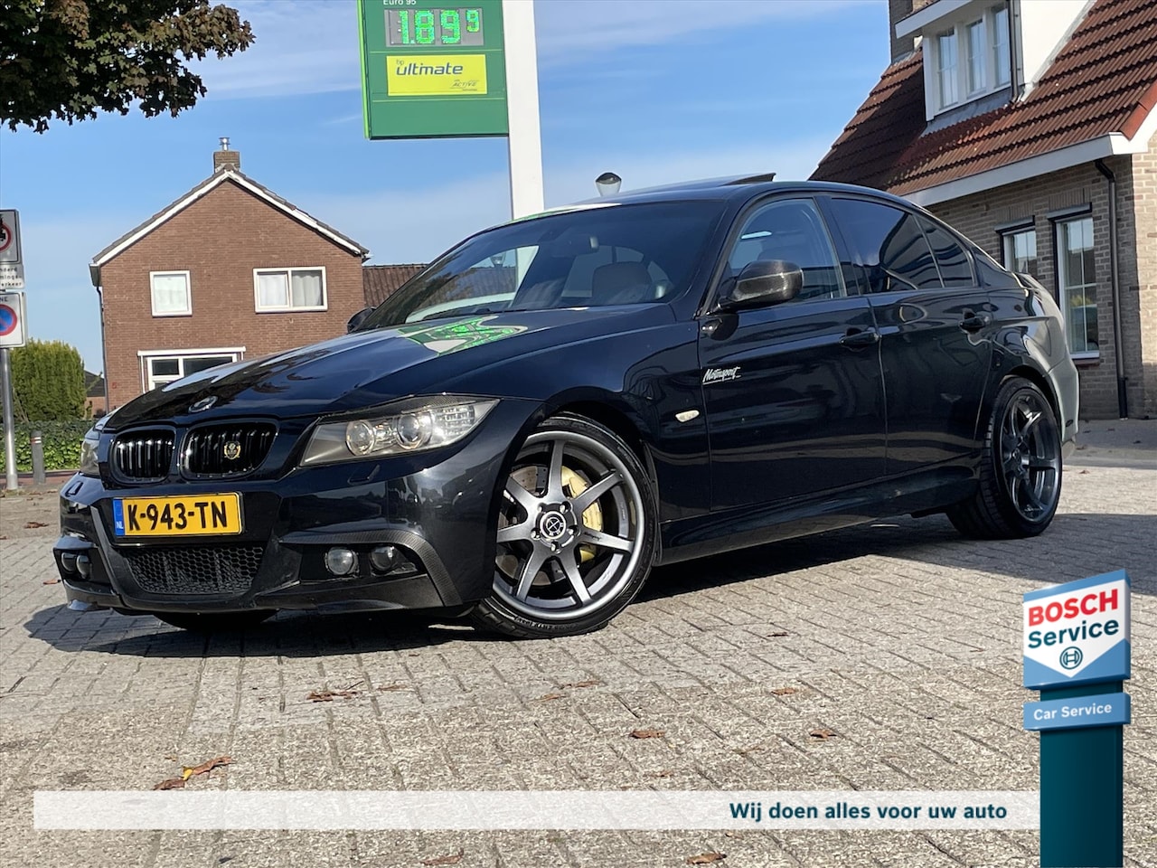 BMW 3-serie - 335i M-Sport 400pk / M-Pakket / Schuif-Kantel / Carplay / Leder / Memory / Carbon / Big Br - AutoWereld.nl