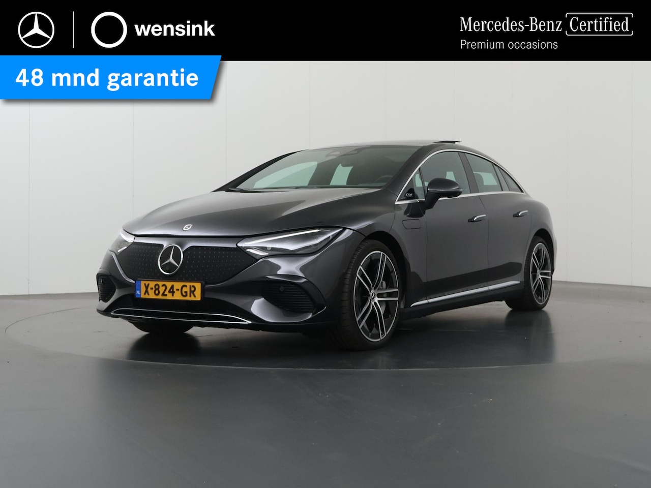 Mercedes-Benz EQE - 350+ Luxury Line 91 kWh | Panoramadak | Burmester 3D | Memory | Digital Light | 360 graden - AutoWereld.nl
