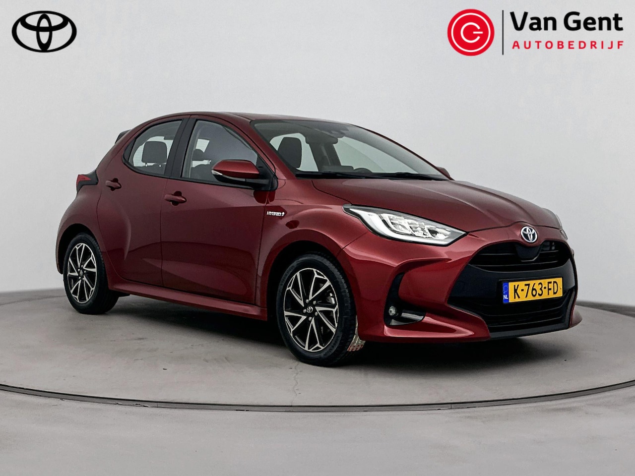 Toyota Yaris - 1.5 Hybrid Dynamic | Navigatie | Apple Carplay / Android Auto | Keyless | Adaptive Cruise - AutoWereld.nl