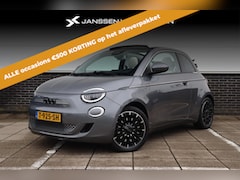 Fiat 500 C - La Prima 42 kWh * Cabrio * Lichtmetaal * 100% elektrisch