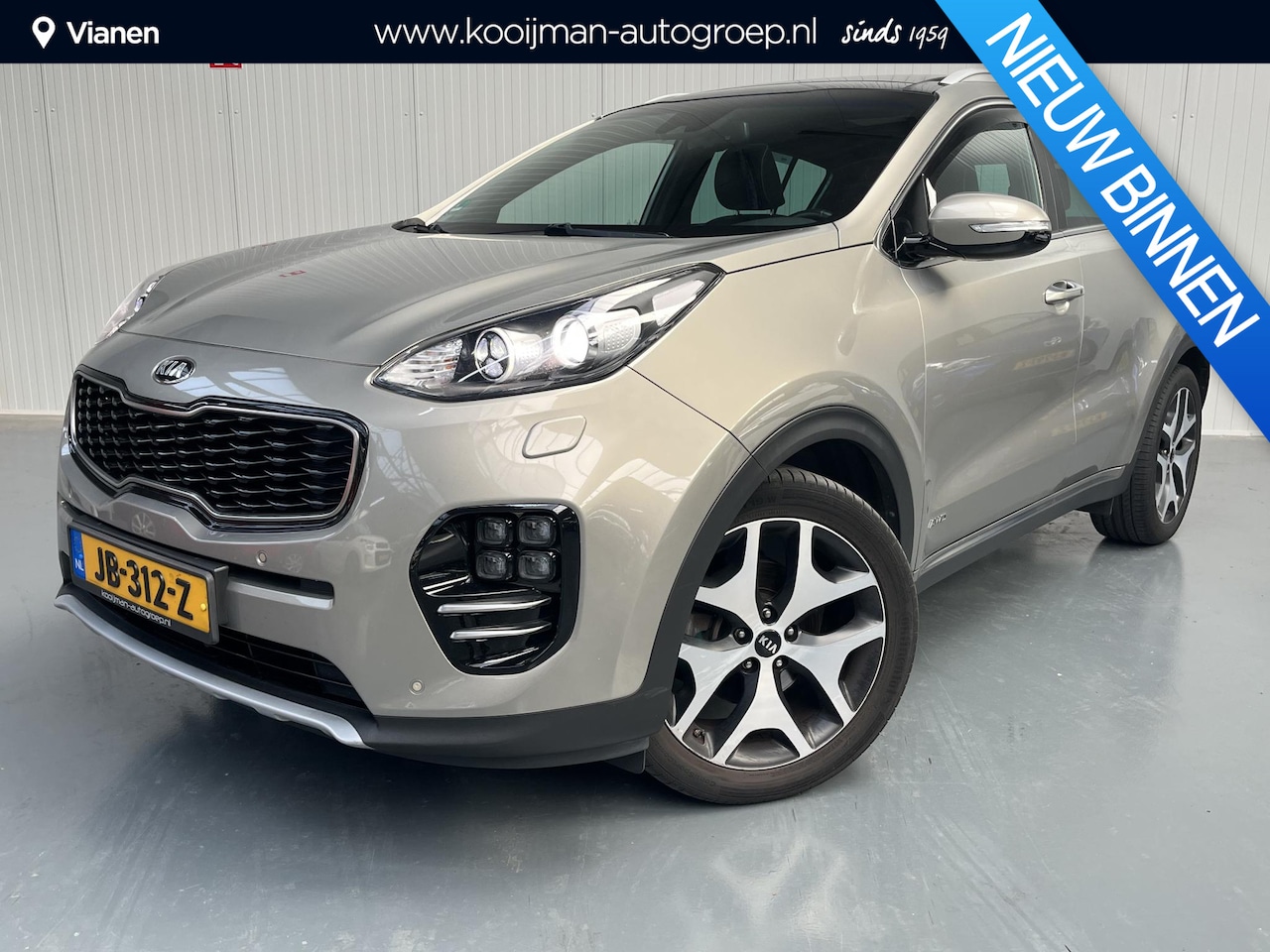 Kia Sportage - 1.6 T-GDI 4WD GT-Line PlusLine met Trekhaak, Achteruitrij Camera, Stoelverwarming en Venti - AutoWereld.nl