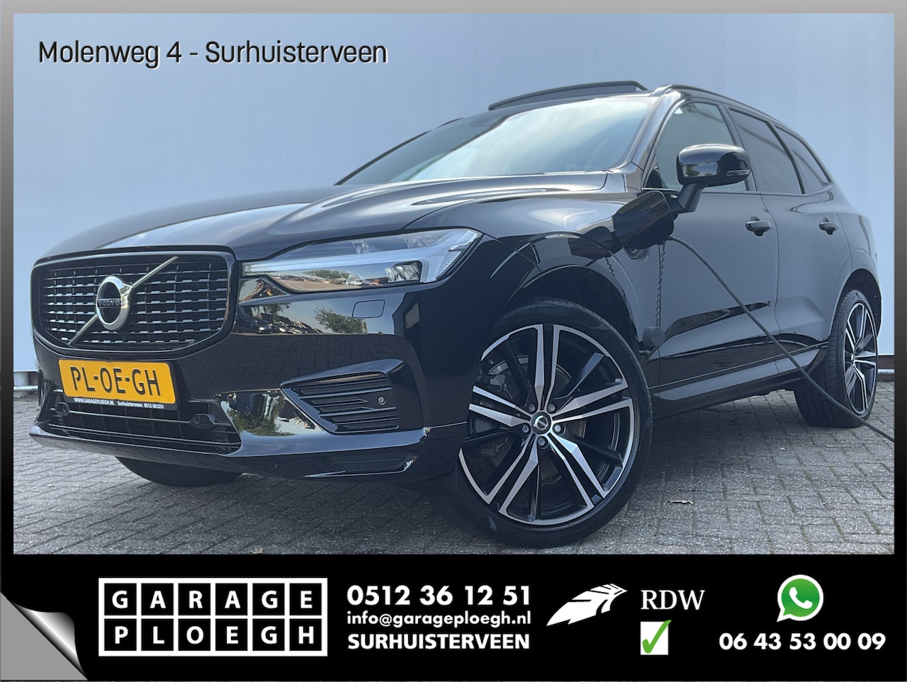 Volvo XC60 - 2.0 Recharge T6 AWD R-Design HUD HK Pano.dak BLIS Vol opties Inscription PHEV Plug-in - AutoWereld.nl